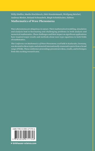 Produktbild: Mathematics of Wave Phenomena