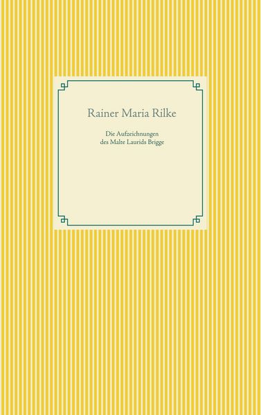 Produktbild: Die Aufzeichnungen des Malte Laurids Brigge