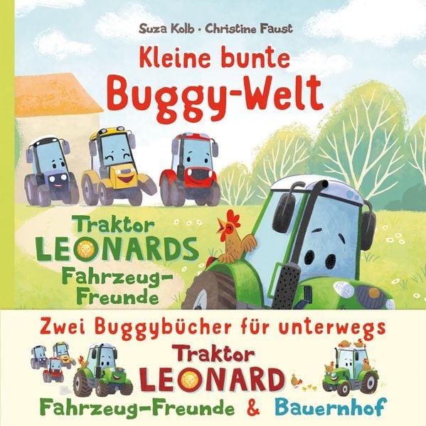 Produktbild: Kleine bunte Buggy-Welt - Traktor Leonards Fahrzeug-Freunde & Traktor Leonards Bauernhof