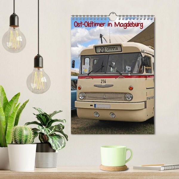 Produktbild: Ost-Oldtimer in Magdeburg (Wandkalender 2026 DIN A4 hoch), CALVENDO Monatskalender