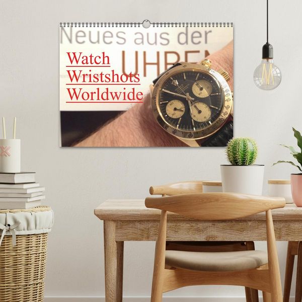 Produktbild: Watch Wristshots Worldwide (Wandkalender 2026 DIN A3 quer), CALVENDO Monatskalender