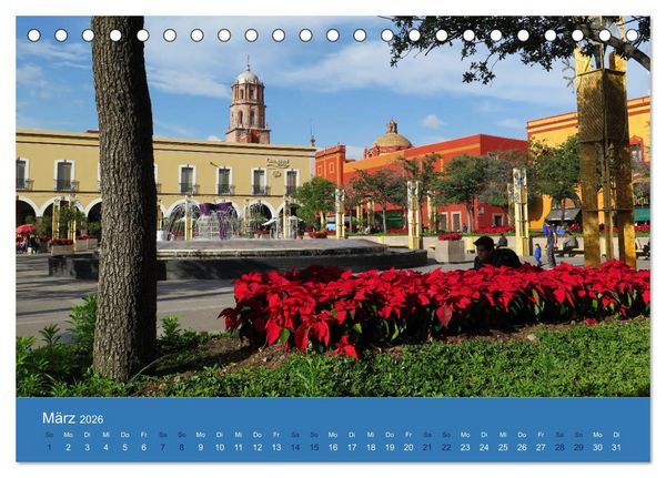 Produktbild: Viva Mexiko - Farben und Freude (Tischkalender 2026 DIN A5 quer), CALVENDO Monatskalender