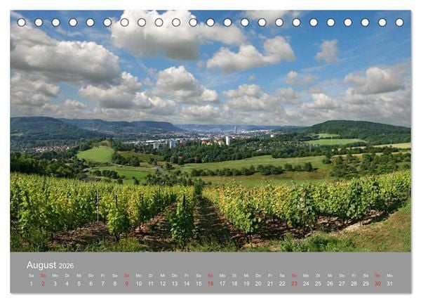 Produktbild: Jena in Th&uuml;ringen (Tischkalender 2026 DIN A5 quer), CALVENDO Monatskalender