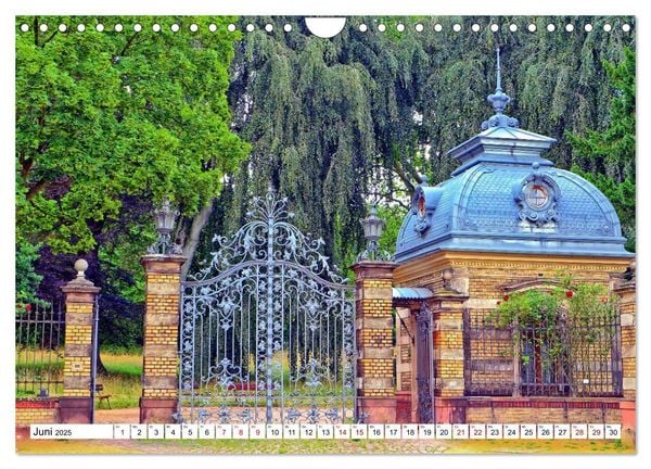 Magisches Darmstadt (Wandkalender 2025 DIN A4 quer), CALVENDO Monatskalender