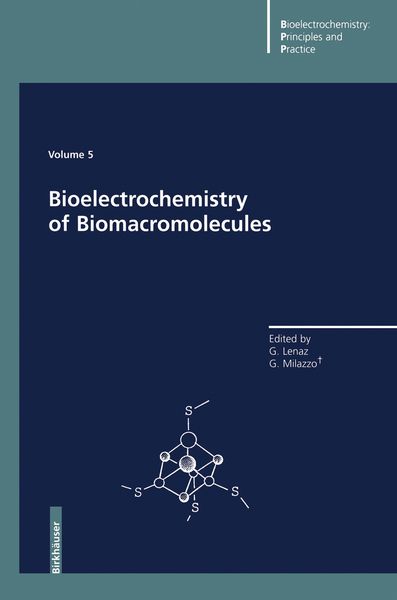 Produktbild: Bioelectrochemistry of Biomacromolecules