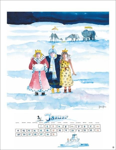 Produktbild: Helme Heine: Edition Kalender 2027