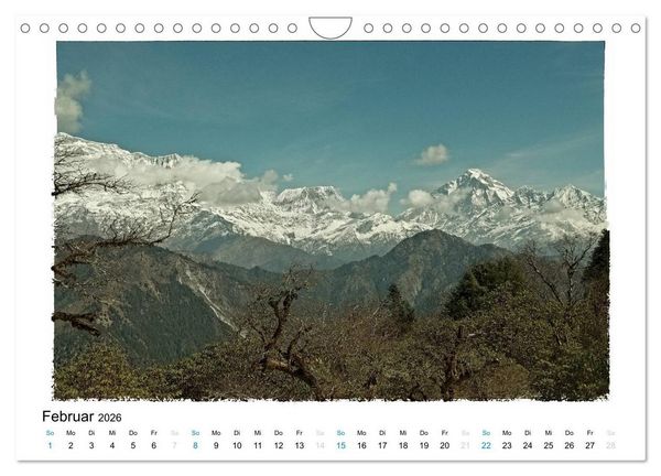 Produktbild: NEPAL GREAT HIMALAYA TRAIL - KULTUR ROUTE (Wandkalender 2026 DIN A4 quer), CALVENDO Monatskalender