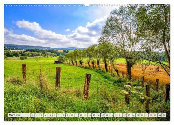 Produktbild: Naturpark Reinhardswald - Wo die Sababurg auf die Weser trifft (Wandkalender 2027 DIN A2 quer), CALVENDO Monatskalender