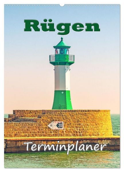 Produktbild: R&uuml;gen - Terminplaner (Wandkalender 2026 DIN A2 hoch), CALVENDO Monatskalender