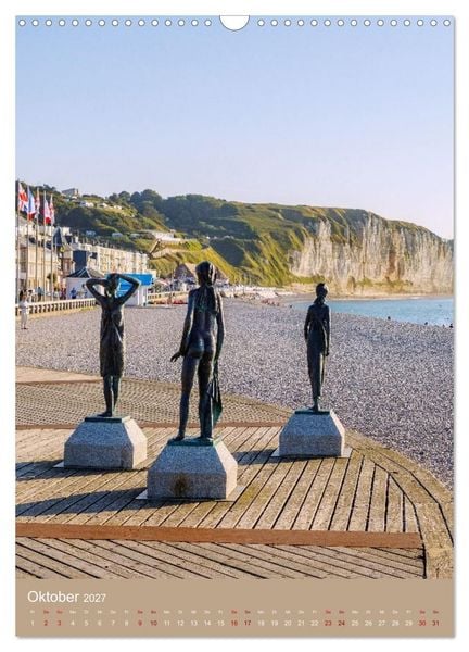 Produktbild: Facetten der Normandie. Zwischen Kreidefelsen und Fachwerk (Wandkalender 2027 DIN A3 hoch), CALVENDO Monatskalender