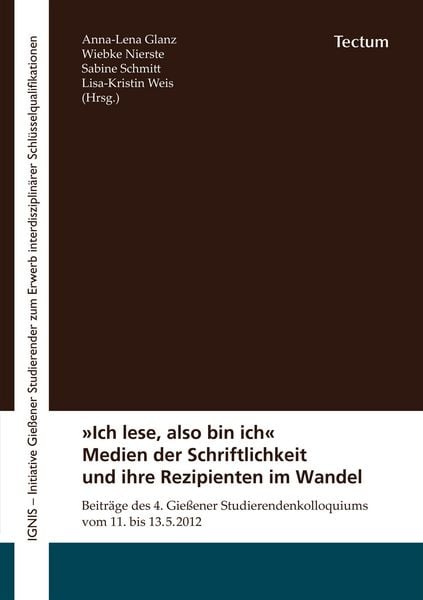 Produktbild: "Ich lese, also bin ich"