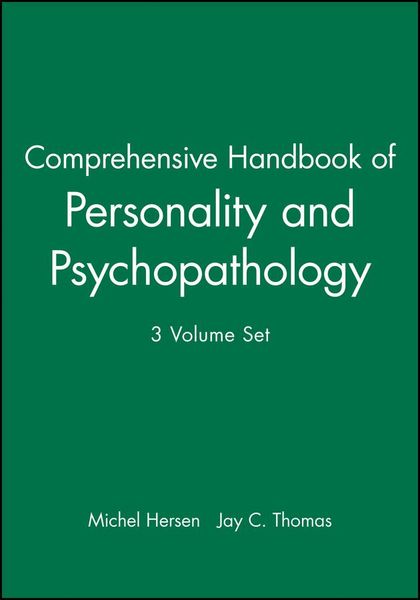 Produktbild: Comprehensive Handbook of Personality and Psychopathology, Set