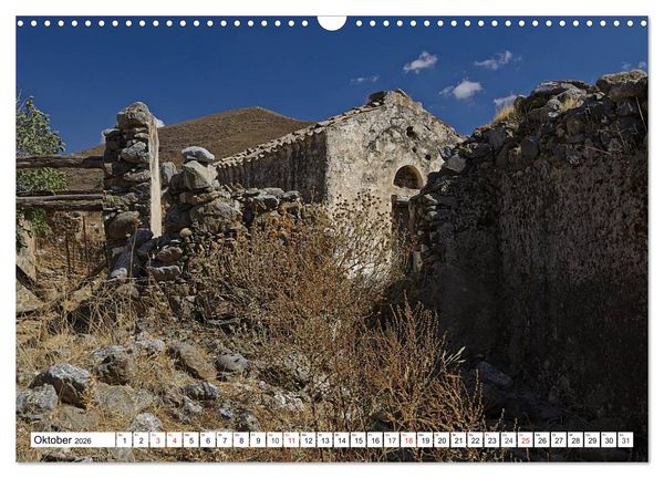 Produktbild: Kreta - Sonnenparadies und Wiege Europas (Wandkalender 2026 DIN A3 quer), CALVENDO Monatskalender