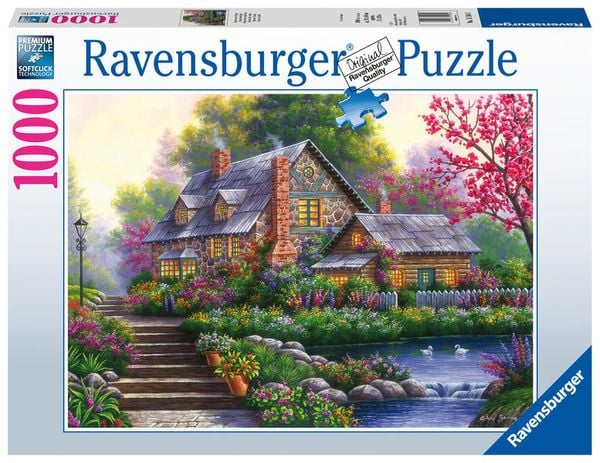 Ravensburger - Romantisches Cottage, 1000 Teile