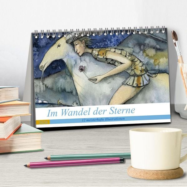 Produktbild: Im Wandel der Sterne (Tischkalender 2026 DIN A5 quer), CALVENDO Monatskalender