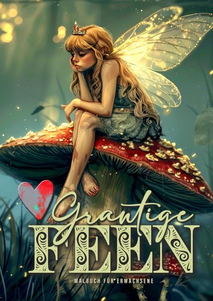 Produktbild: Grantige Feen Malbuch f&uuml;r Erwachsene