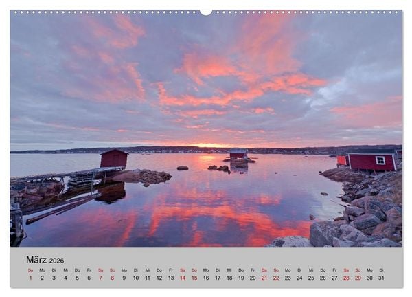 Produktbild: Neufundland 2026 (Wandkalender 2026 DIN A2 quer), CALVENDO Monatskalender