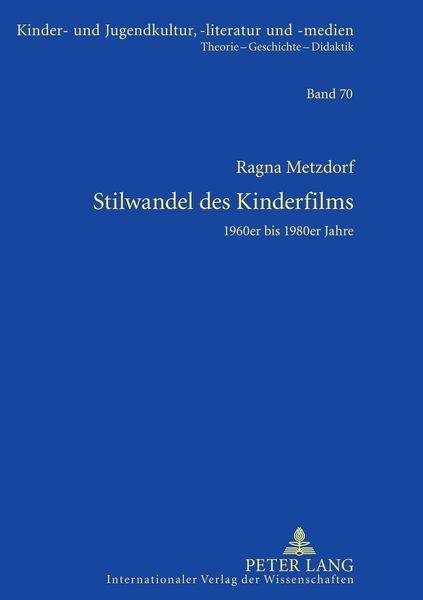 Produktbild: Stilwandel des Kinderfilms