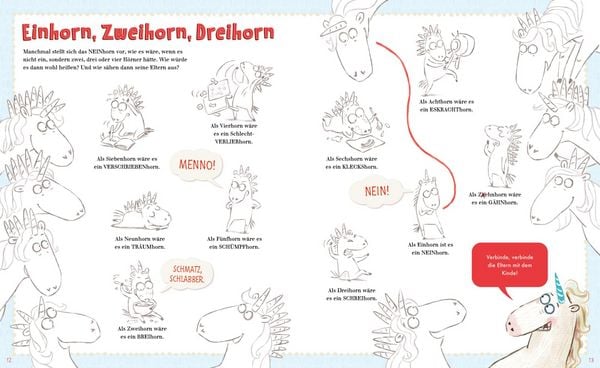 Produktbild: Das NEINhorn Mitmachbuch