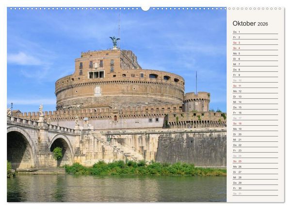 Produktbild: Rom - Die Ewige Stadt (Wandkalender 2026 DIN A2 quer), CALVENDO Monatskalender