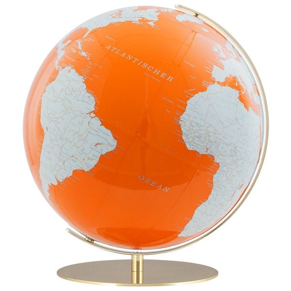 Produktbild: ARTLINE Regent Tischglobus, &Oslash; 40 cm, orange