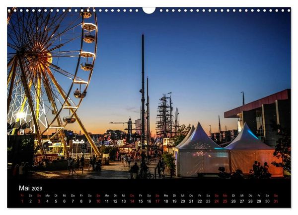 Produktbild: Bremerhaven - Blickpunkte (Wandkalender 2026 DIN A3 quer), CALVENDO Monatskalender