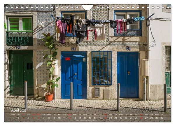 Produktbild: Magic Lisbon (Wall Calendar 2026 DIN A4 landscape), CALVENDO 12 Month Wall Calendar