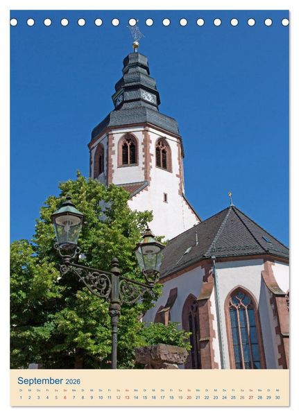 Produktbild: ETTLINGEN (Tischkalender 2026 DIN A5 hoch), CALVENDO Monatskalender