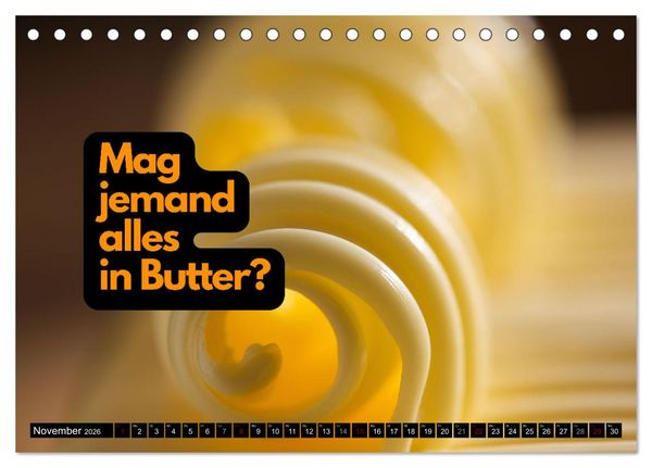 Produktbild: Komm Kaffeesatz lesen! (Tischkalender 2026 DIN A5 quer), CALVENDO Monatskalender