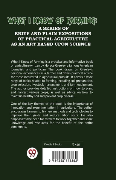 Produktbild: What I Know Of Farming