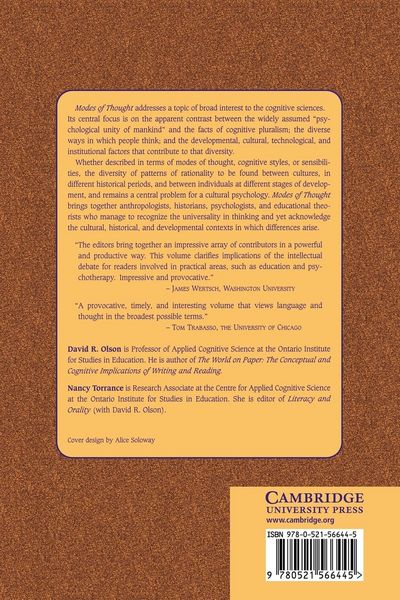 Produktbild: Modes of Thought