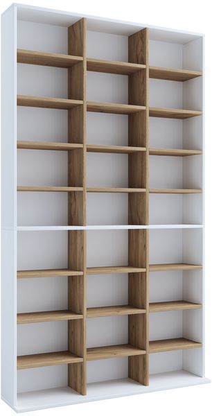 Produktbild: Holz CD DVD Standregal B&uuml;cherregal Regal Megosa XL