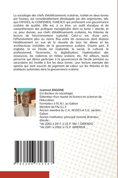 Produktbild: Tome 1 - La Sociologie des Chefs D'etablissements Scolaires