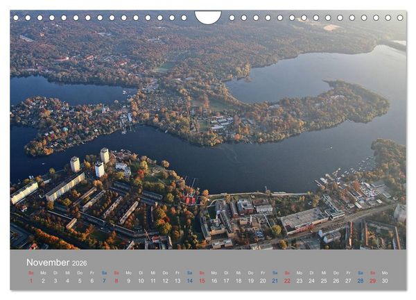 Produktbild: Potsdam von Oben (Wandkalender 2026 DIN A4 quer), CALVENDO Monatskalender