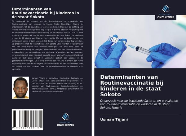 Produktbild: Determinanten van Routinevaccinatie bij kinderen in de staat Sokoto