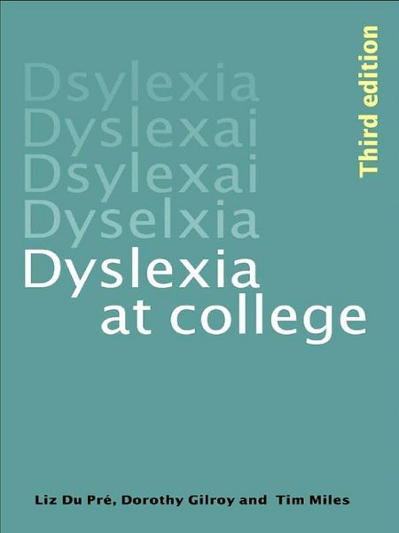 Produktbild: Dyslexia at College