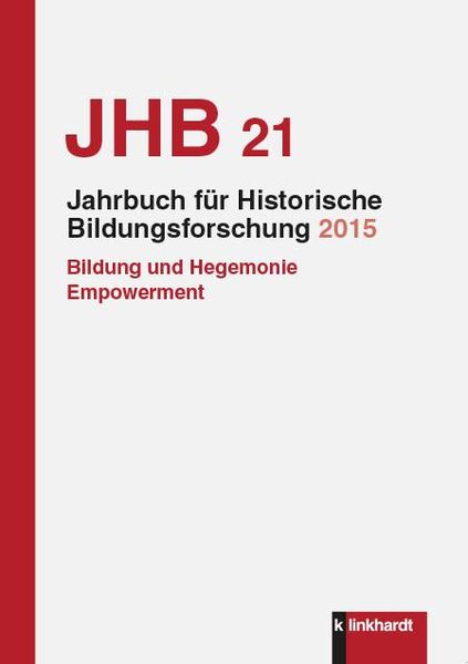Produktbild: Jahrbuch f&uuml;r Historische Bildungsforschung 2015