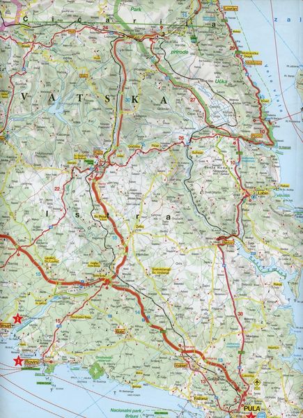 Produktbild: MARCO POLO Regionalkarte Kroatische K&uuml;ste Nord und Mitte 1:200.000