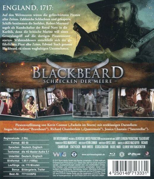 Produktbild: Blackbeard - Schrecken der Meere - Ungeschnittene Langfassung