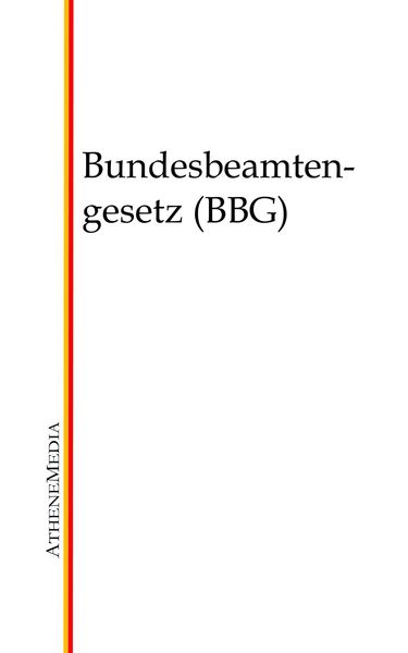Produktbild: Bundesbeamtengesetz (BBG)