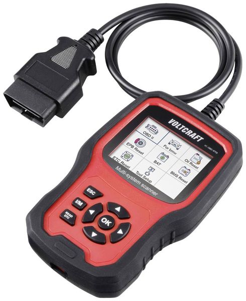 Produktbild: VOLTCRAFT VC-OBD-9710 OBD II Diagnosetool VC-14616100