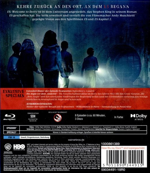 Produktbild: ES: Welcome to Derry [3 BRs]