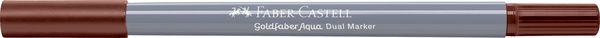 Produktbild: Faber-Castell Tuschestift Dual Marker burnt siena