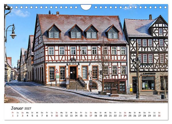 Produktbild: Gelnhausen Stadt (Wandkalender 2027 DIN A4 quer), CALVENDO Monatskalender