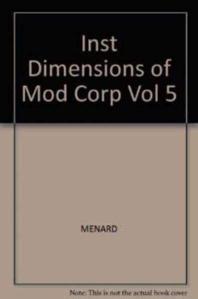 Produktbild: Inst Dimensions of Mod Corp Vol 5
