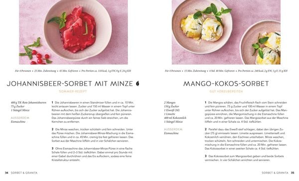 Produktbild: Eis, Sorbets & Frozen Joghurts