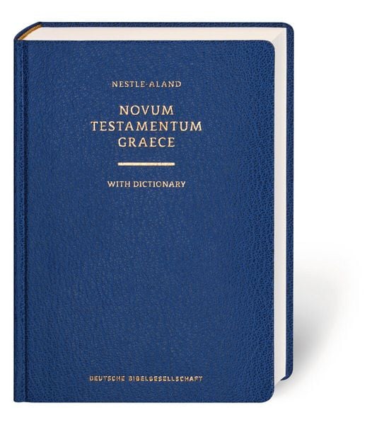 Produktbild: Novum Testamentum Graece (Nestle-Aland)