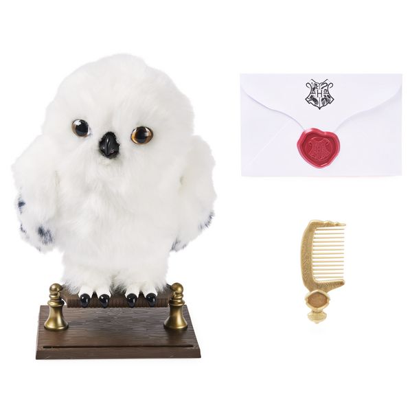 Produktbild: Harry Potter - Interaktive Pl&uuml;sch-Eule Hedwig mit &uuml;ber 15 Ger&auml;uschen und Bewegungen