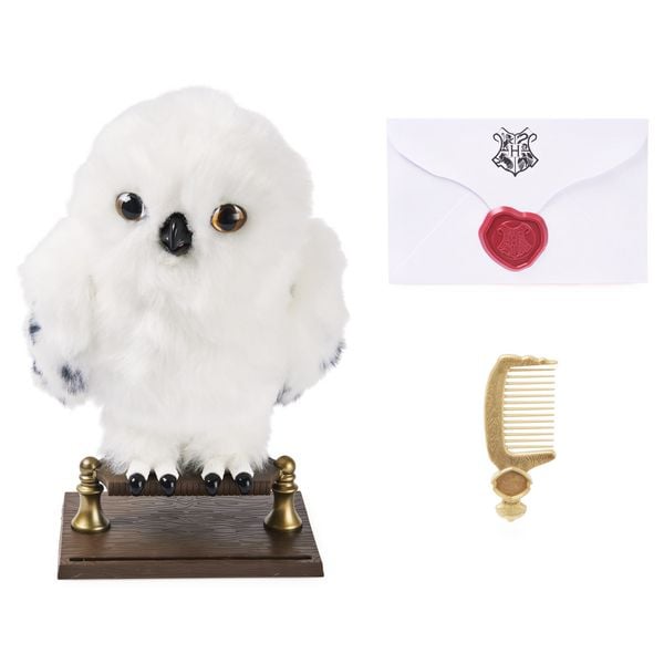 Produktbild: Wizarding World Harry Potter - Interaktive Pl&uuml;sch-Eule Hedwig mit &uuml;ber 15 Ger&auml;uschen und Bewegungen