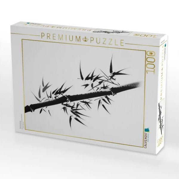 Produktbild: CALVENDO Puzzle Bambuszweig | 1000 Teile Lege-Gr&ouml;&szlig;e 64x48cm Foto-Puzzle f&uuml;r gl&uuml;ckliche Stunden